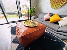 Vintage Style Brown Leather