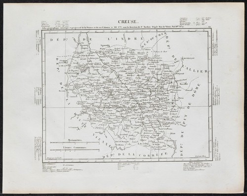 1840 creuse carte - 1840,