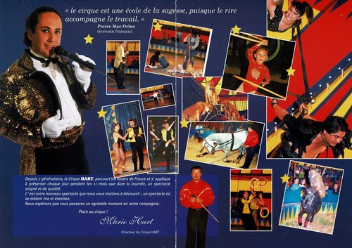 Programme circus 1999 cirque - circus,