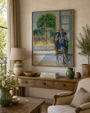 BONNELL tableau huile toile