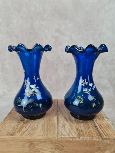 Paire vases anciens - paire,
