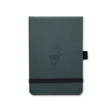 Dingbats - Wildlife Plain Pocket Notebook, Green Deer, A6 - Hardcover - Cream 10