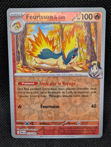 Carte pokemon feurisson - carte,