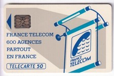 VARIETE TELECARTE LOGO .. 50U T23Aa SC5AN SE S/T CARTON GE.26715 UT/TBE C.24€