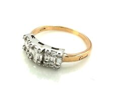 MAGNIFIQUE BAGUE OR 18 CARATS - Diamants - 2,99 g