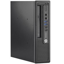 HP 800G1 Ordinateur De Bureau i5 RAM 16 SSD 240 Windows 11 Wifi (Rénové)