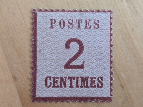 Timbre france alsace lorraine - timbre,