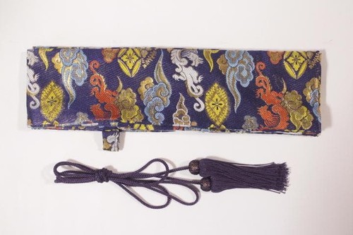 Sac fourreau blanc dragon