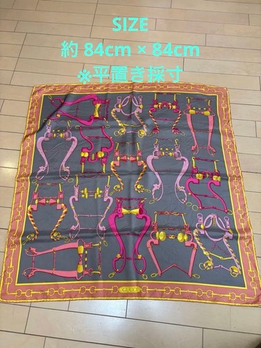 Foulard vintage soie gucci - en,