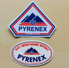 lot 2 autocollant ancien 1975