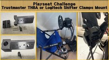 Support de levier de vitesse Playseat Challenge TrustMaster TH8A ou Logitech