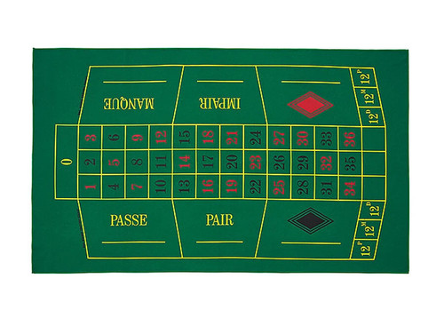 Tapis roulette française - tapis,