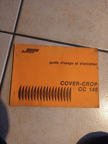 Livret fiat someca cover crop - livret,