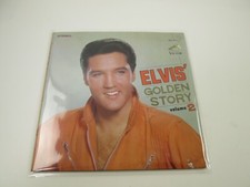 ELVIS PRESLEY GOLDEN STORY VOL.2 VICTOR SRA-5011 sans vinyle OBI LP Japon