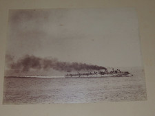 MARINE PHOTO XIXème (200 x 150 mm) - LANSQUENET EN MARCHE  1895