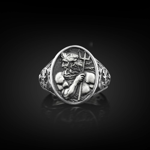 Bague chevalière homme
