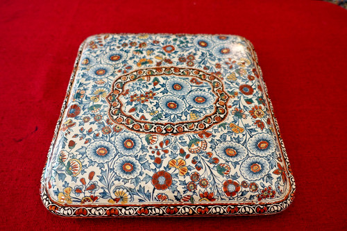 Dessous plat faience de - plat,