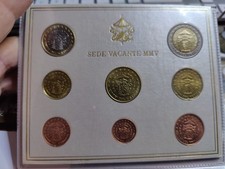 Coffret BU 8 Pièces Vatican de 2005 Sede Vacante.
