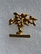 Pin's Doré Arbre Olivier