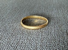 Anneau or jaune 18 carats -