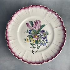 Assiette en faience décor