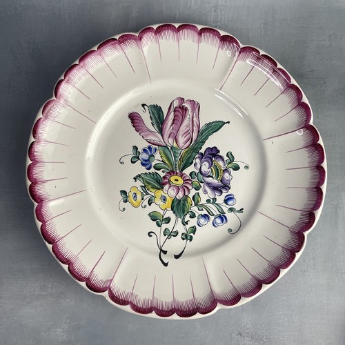 Assiette faience décor - assiette,