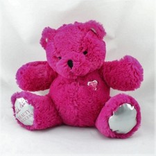 Doudou ours rose BEAUTY
