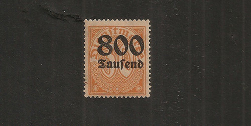 1923 timbre deutsches reich - 1923,
