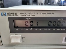 HP AGILENT 6634A 0-100V 0-1A 100W DC SYSTEM POWER SUPPLY (br4.3))