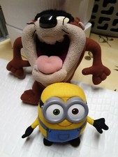 Lot peluches minion taz - 2,
