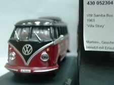 WOW EXTRÊMEMENT RARE VW Bulli T1 1.2L Samba Bus 1960 Bus Story 1:43 Minichamp...