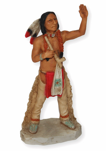 Figurine indienne chef - figurine,