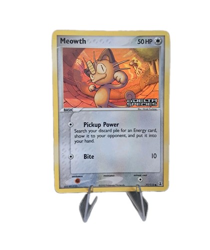 Pokemon meowth reverse holo - pokemon,