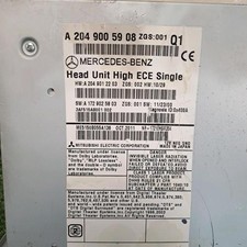 Autoradio d'origine MERCEDES CLASSE C (C204) 3 phase 2 COUPE C220 CDI