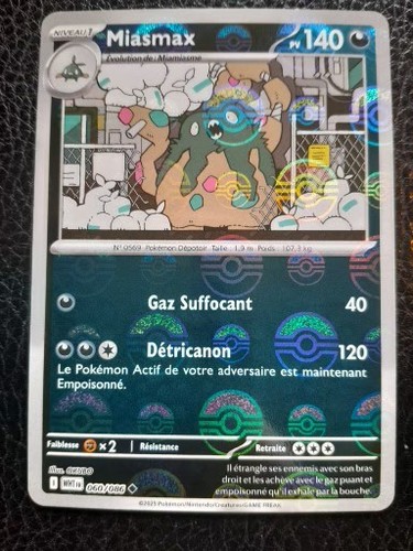 Carte pokémon miasmax - miasmax, 060/086