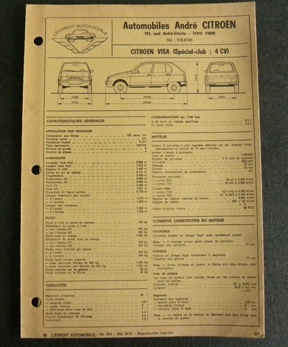 Fiche technique automobile