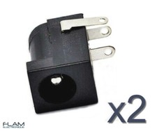 2x Connecteur à souder prise