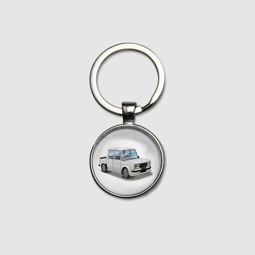 Porte clés simca 1000 - porte-clés,
