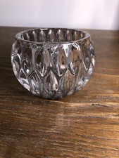 Vintage Globe Bougie Supports Photophore Vase Cristal Baccarat ?