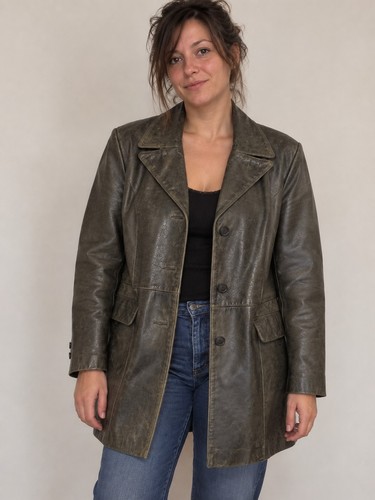 Redskins veste cuir longue - redskins,
