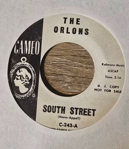 The orlons south street - south, promo
