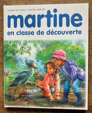 MARTINE  n° 48  en classe découverte  EO  1998  avec dessin et dédicace  MARLIER
