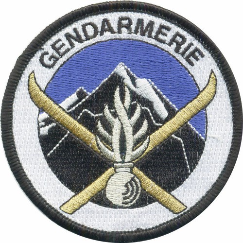 Gendarmerie montagne skis - /,