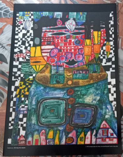 Hundertwasser 931 roi - ", des