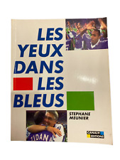LIVRE LES YEUX DANS LES BLEUS ZINEDINE ZIDANE FRANCE 98 MAILLOT ZIZOU PAS DVD