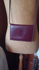 pochette cuir  must de cartier 1960*vintage