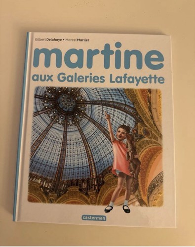 Livre martine aux galeries - martine,