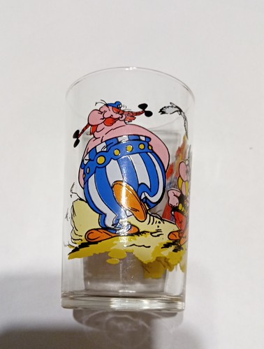 Verre moutarde vintage - a,
