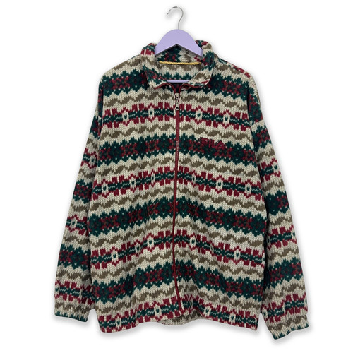 Laine polaire fila vintage - laine,
