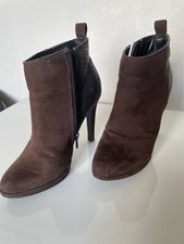 Bottines femme. Marque Texto. Talons aiguilles. Marron. Pointure 35. TBE. 